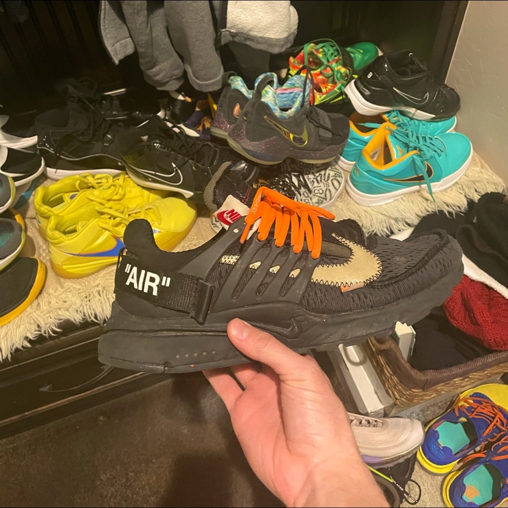 Off white presto 2.0 black size 11
